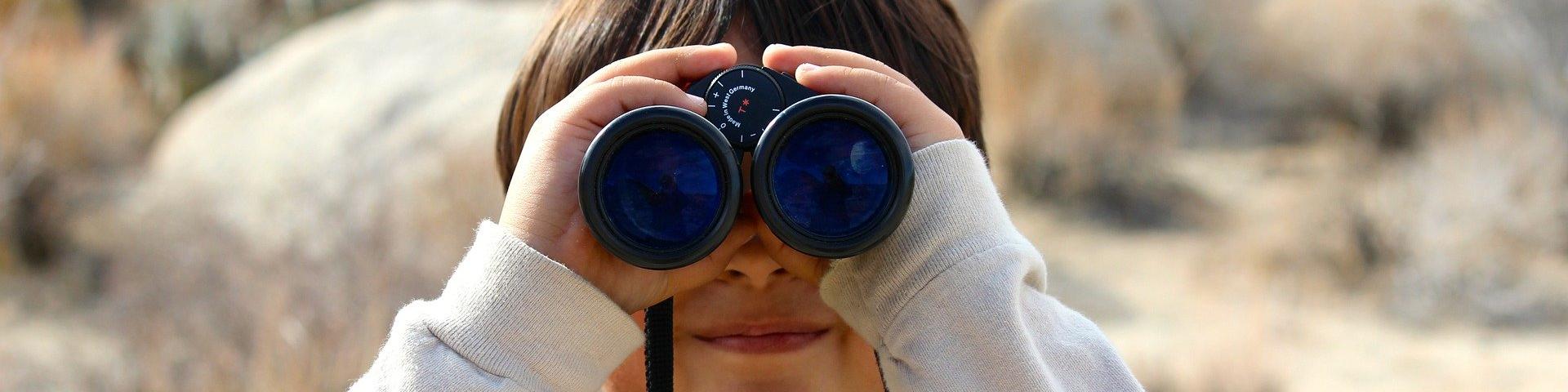 Observation aux jumelles