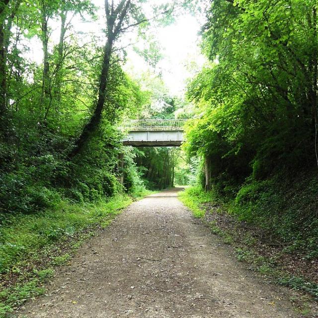 Passerelle sur la Voie Verte