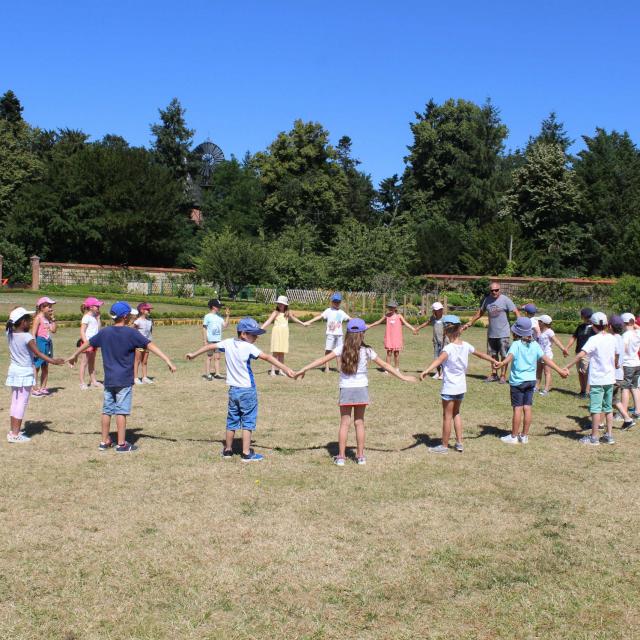 Atelier pédagogique au Jardin Potager