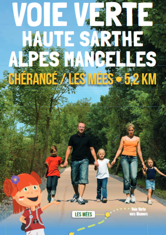 Visuel Voie Verte Haute Sarthe Alpes Mancelles
