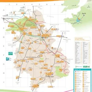 Carte Touristique du Maine Saosnois